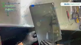 How to Remove Front Trim Bezel from a Touch Screen Assembly | Bliss Computers