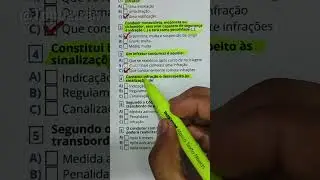 Prova do DETRAN, como passar na prova do DETRAN #provadodetran #quiz #cnh