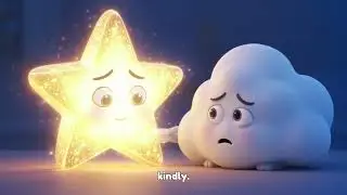 Cloudy Learns to Rest ☁️ | Soothing Bedtime Story for Kids | Tiny Little Stars