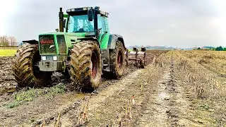 ☆ Orka na Zimę ☆2020☆ pług 5 skibowy ☆Fendt Favorit 916 Vario w Akcji ㋡