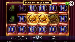Book Of Piggy Bank by Spinomenal Slot Features | GamblerID