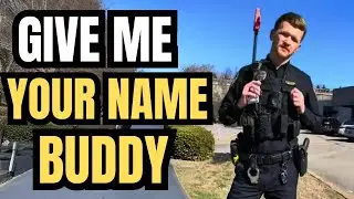 Cop Demands ID for Standing in Public