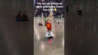 The last air bender on Earth 🤣@Amazing Comic Con 2022 Las Vegas #subscribe #comics #anime