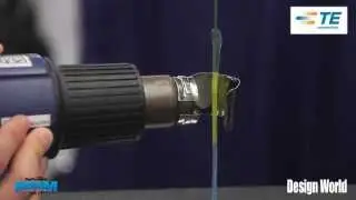 TE Connectivity - MD&M West 2014 - MT-LWA Heat Shrink Tubing