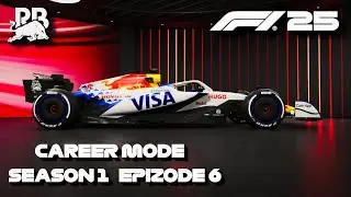 FUEL OUT | F1 25 CAREER MODE | S1E6 | **4K60FPS ULTRAWIDE**