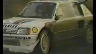 FINAL group B WRC event Olympus Rally 1986