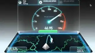 Speedtest Alice O2 DSL 50000 September 2013