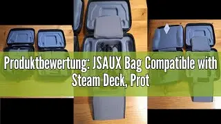 Produktbewertung: JSAUX Bag Compatible with Steam Deck, Protective Hard Carry Case Case Built-in Pow