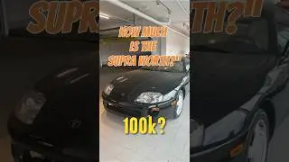 These days, the price for the Supra Mk4 is going crazy!😝