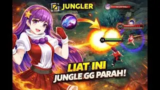 GUINEVERE JUNGLE 🔥 BUILD TERSAKIT | SEKALI LOMPAT AUTO MATI !! #gameplay