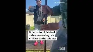Neighbour dispute reaches boiling point over retaining wall
