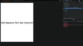 css responsive font size converter |  Responsive font-size without media query