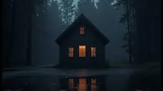 Gentle Night Rain Sounds Outside the House 🌧️ Help You Relax, Feel Safe & Fall Asleep Naturally