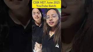 CSIR NET JUNE 2025 | FREE YOUTUBE BATCH #csirnet #free #lifescience #best #viralshorts #jrf