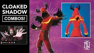 CLOAKED SHADOW + SHADOW WINGS Combos in Fortnite