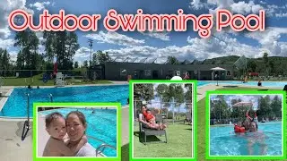 Hudson&rsquo;s Hope Outdoor Swimming Pool | Summer 2020 Swimming| Fun under the Sun|