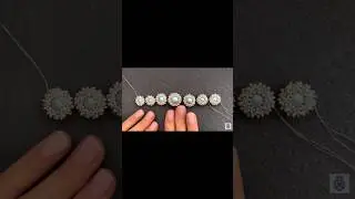 Beaded bracelet! 👆Link to tutorial! #short #youtubeshorts #diy #tutorial #bracelet #lofi