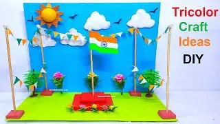 Tricolor craft ideas for independence day & republic day special 2026 - diy | howtofunda