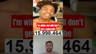 @IShowSpeed Doesn't matter if you're black or white people love you and they enjoy your content