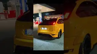 Ford Focus ST MK2 Widebody Exhaust Flames 🔥 #cars #focusstmk2 #st225 #ford #fordfocus #stmk2