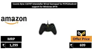 Cosmic Byte C1070T Interstellar Wired Gamepad for PCPS3Android support for Windows XP78