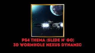 PS4 Thema (Slide N' Go) 3D Wormhole Nexus Dynamic
