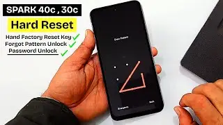 How To Hard Reset Tecno Spark 40c | Forgot Pattern,Password,Pin Lock Remove Without PC 2026