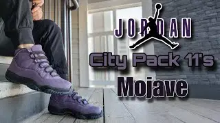 Обзор и демонстрация кроссовок Air Jordan 11 City Pack 'Mojave/Las Vegas'