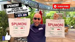 🍝 Say Ciao to Flavor! SCV Jon Visits Spumoni Trattoria in Stevenson Ranch 🇮🇹✨