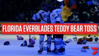 Inside A Teddy Bear Toss Game With The ECHL's Defending Champion Florida Everblades