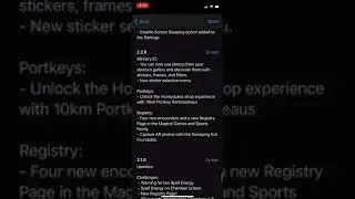 Wizards Unite app history
