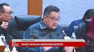 Dari Ruang Sidang - Rapat Kerja Komisi X DPR RI Dengan Mendikbudristek RI  1/4
