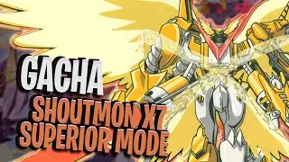 Gacha Shoutmon X7 Superior Mode - Digimon Masters Online