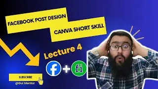 Facebook post design | 10 easy fiverr skills | Canva Short Skills Crash Course | Lecture 4