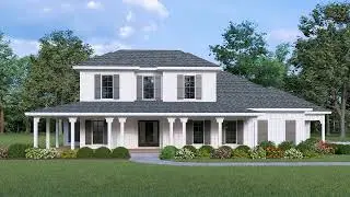 4-Bed Southern Farmhouse Plan with In-Law Suite - House Plan 55241BR - Architectural Designs