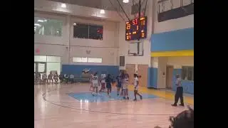 Kha&rsquo;Nihya Johnson 8th grade year Basketball Season (middle school)