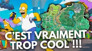 LES SIMPSONS DÉBARQUENT SUR FORTNITE !!