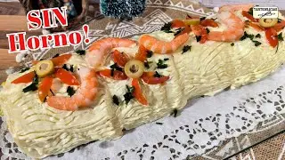 ✅🦐 En 5 Minutos y SIN Horno❗  TRONCO SALADO de MARISCO