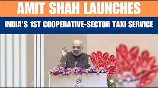 Amit Shah Launches Bharat Taxi | India&rsquo;s First Cooperative Ride-Hailing App | News9