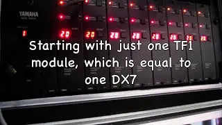 TX816 -8 MODULE YAMAHA - PIANO DIGITAL