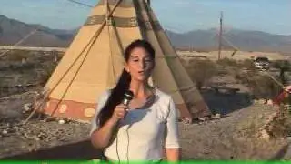 CAMPING EXPERIENCE - NATIVE AMERICAN TIPI CAMP IN USA