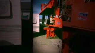 Mobile Car Crusher run cycle
