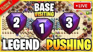 🔴Coc Live - Base Visiting & Friendly War Clash Of Clans #clashofclans#coc #coclive #shortsfeed