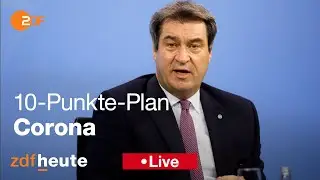 S&ouml;der und Kretschmer:  10-Punkte-Plan f&uuml;r Corona-Allianz