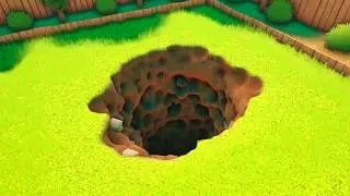 I played a game about digging a hole