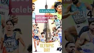 Let's move campaign launched in collaboration with WHO on Olympic day 2023 #olympic2024 #olympicday