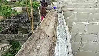 Pre-cast parapet Installation | Precast parapet and the use of binding wire