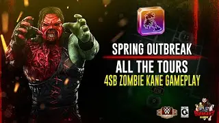 Zombie Kane 4SB All Spring Outbreak Tours Gameplay / WWE Champions ⚔️