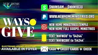 6:45pm Wednesday Bible Study | Bishop Samuel R. Blakes