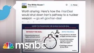 White House Trolls Netanyahu On Twitter | msnbc